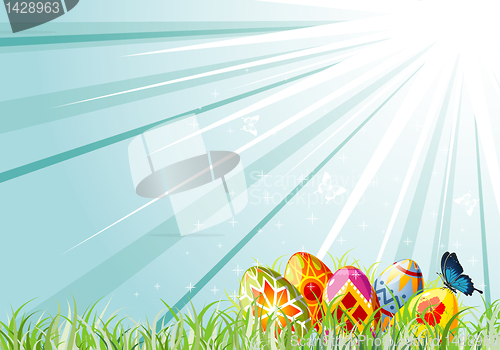 Image of Easter eggs