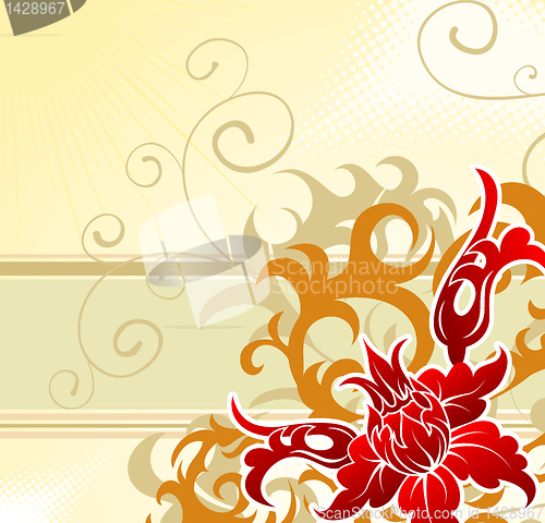 Image of Flower background