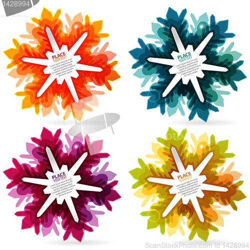 Image of Christmas colorful frame