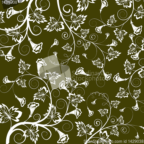 Image of Abstract floral pattern