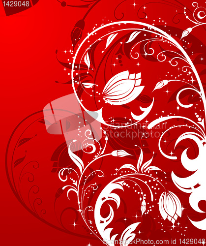 Image of Abstract flower background