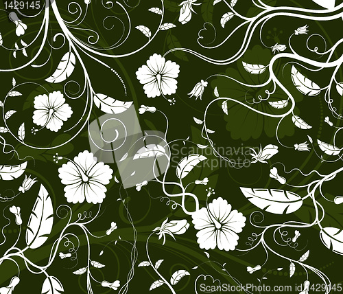Image of Abstract flower background