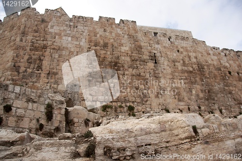 Image of jerusalem old city walls