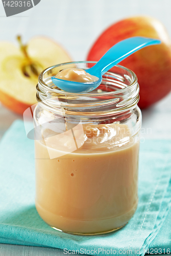 Image of apple puree