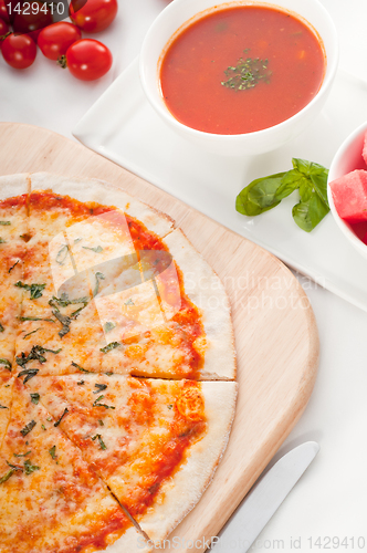 Image of Italian original thin crust pizza