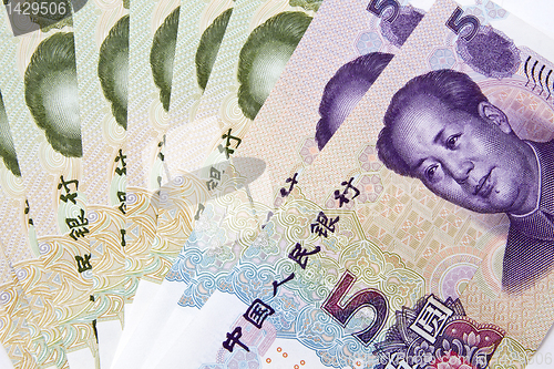 Image of chinese money background