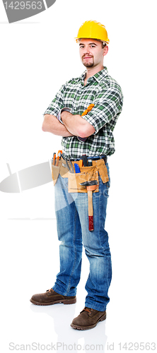 Image of confident manual worker