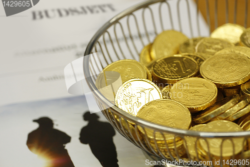 Image of Basket of gold