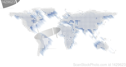 Image of world map illustration