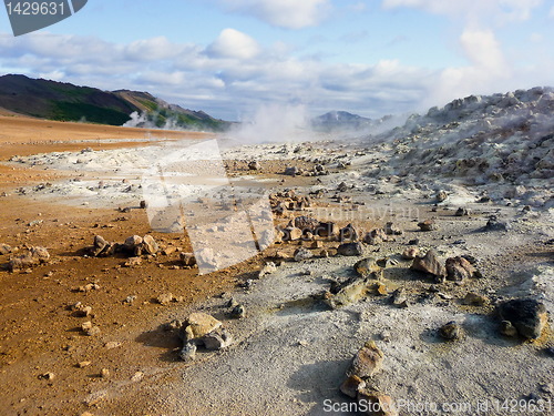 Image of Iceland desert landscape