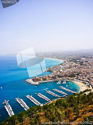 Image of Italian sea side in Sicily