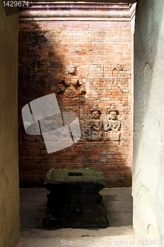 Image of Angkor Temple interior, Siem Reap, Cambodia