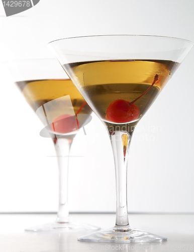 Image of Manhattan cocktails
