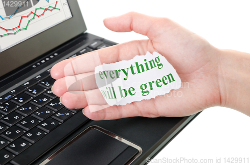 Image of everything will be green