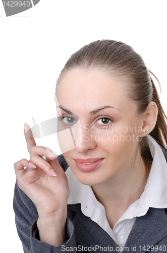 Image of office manager (reception desk worker) 