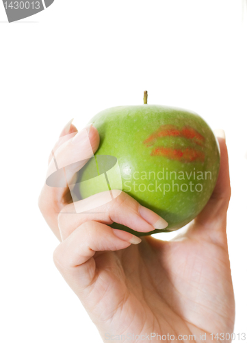 Image of apple kiss