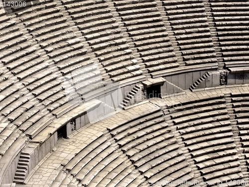 Image of Coliseum stairs