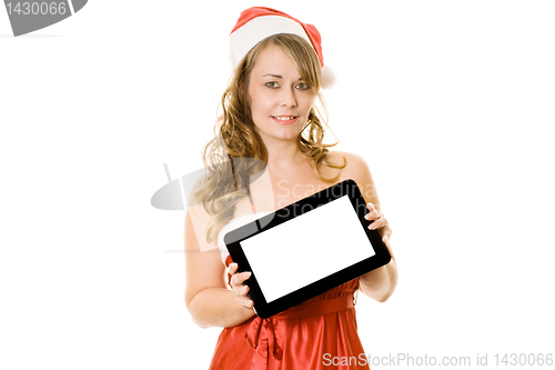 Image of christmas tablet