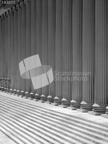 Image of Roman pillars grey