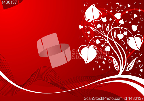 Image of Valentines Day background