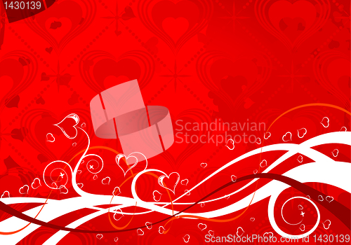 Image of Valentines Day background