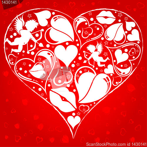 Image of Valentines Day background
