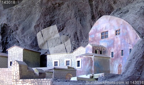 Image of Houses deep in the mountains