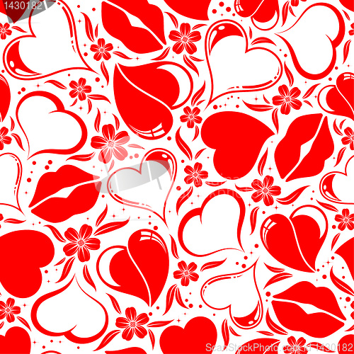 Image of Valentines Day seamless pattern