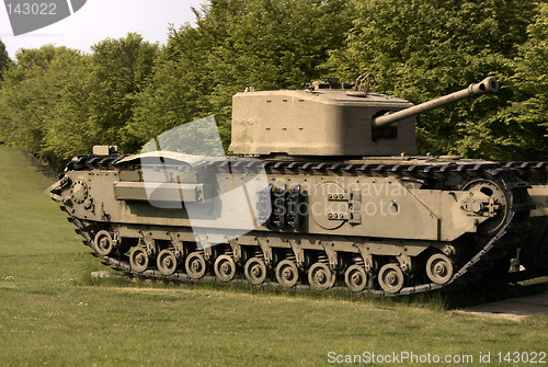 Image of military tank