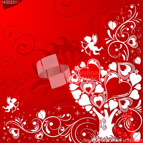 Image of Valentines Day background