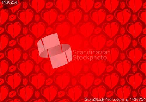 Image of Valentines Day seamless pattern