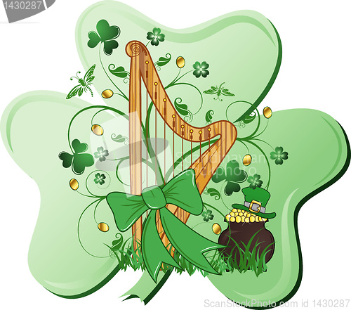 Image of Abstract St. Patrick's