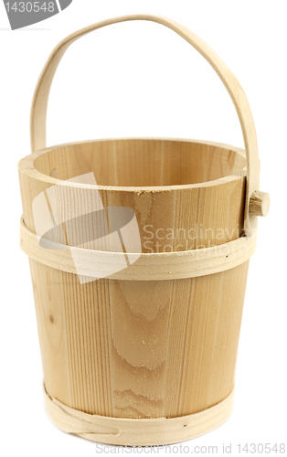Image of Wooden bucket