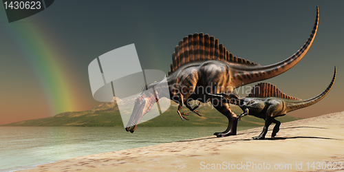 Image of Spinosaurus Rainbow