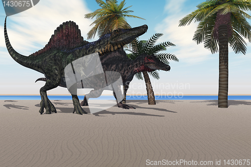 Image of Spinosaurus Walking