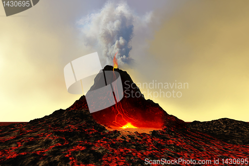 Image of ACTIVE VOLCANO