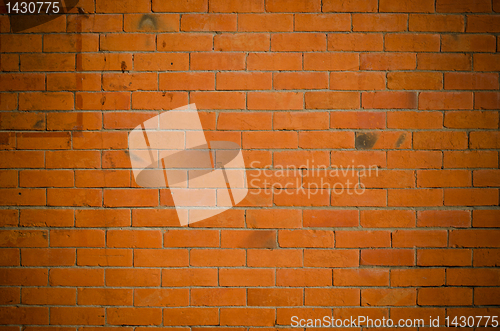 Image of Red brick wall texture