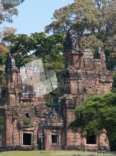 Image of Temple towers at North Kleang, Angkor Thom, Cambodia