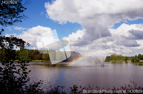 Image of Fountain rainbow 