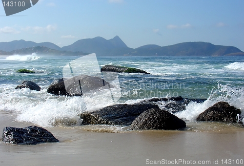 Image of Rocks on the beach