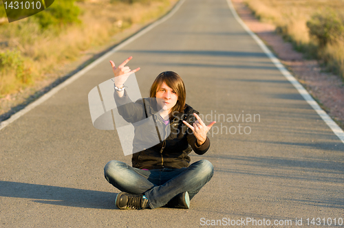 Image of Protestor