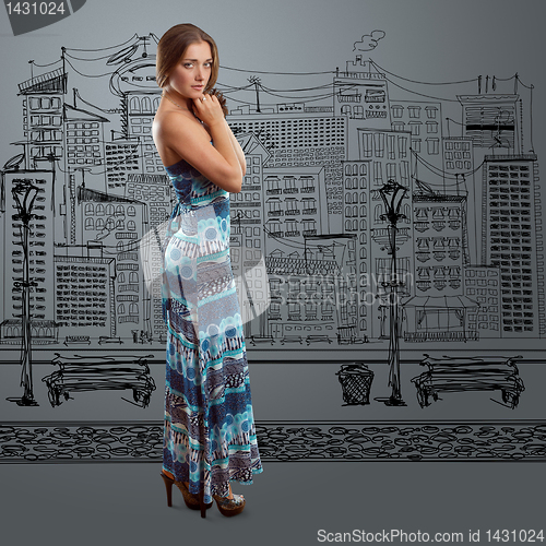 Image of woman looking on camera