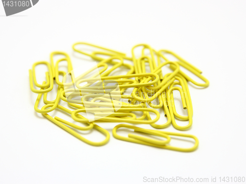 Image of Color paper clips 