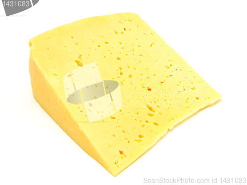 Image of A piece of Swiss cheese 