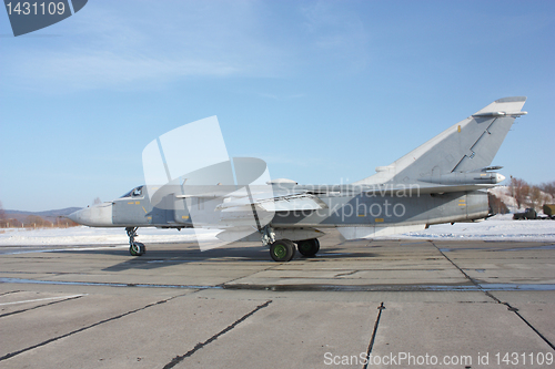 Image of Su-24 Fencer on take off