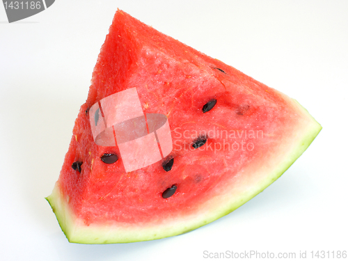 Image of Watermelon with dry stem