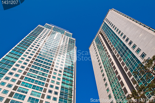 Image of Modern apartment buildings