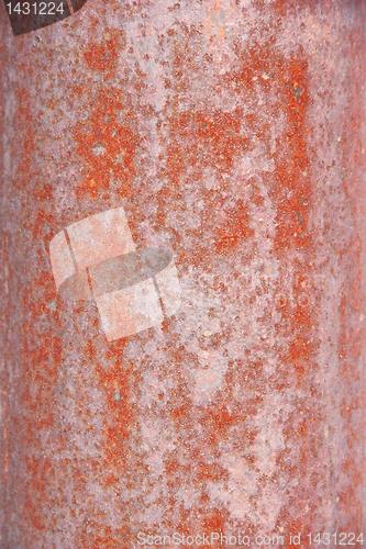 Image of rust background texture of old boat wreck 