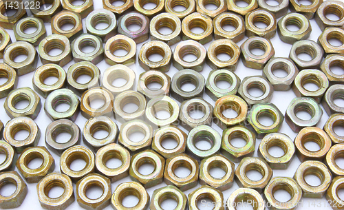 Image of Small metal nuts 