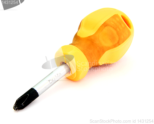 Image of Screwdriver isolated on a white background